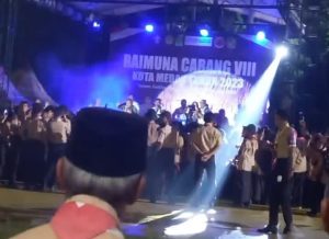 Anak Pramuka Tolak Rencana Perpindahan Bumi Perkemahan Cadika