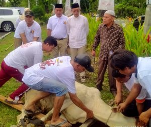 Rayakan Idul Adha 1444 H, Gerindra Sumut Giat Gerakan Indonesia Raya BerQurban