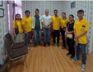 Pra Pelantikan, Pemuda Katolik Komisariat cabang Kabupaten Deli Serdang diterima Audiensi bersama Kapolres Deli Serdang
