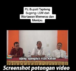 Video Viral Diduga Hina Profesi Wartawan, Pj Bupati Tapteng: Sudah Diedit dan Bunuh Karakter