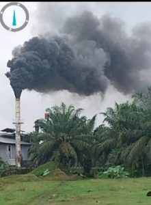 Polda Sumut dan Dinas LHK Sumut akan Periksa Asap Hitam dan Limbah Diduga Berasal dari PKS di Berangir Labura