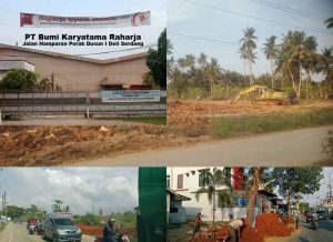 Dugaan Buang Limbah Sembarangan Milik PT Bukara Hamparan Perak, Tim Gakkum DLHK Sumut Lakukan Pulbaket ke Lokasi