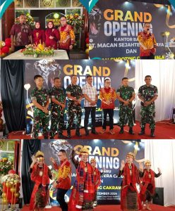 Grand Opening Kantor Baru Ditandai Potong Tumpeng dan Tari Tradisional, PT Macan Sejahtera Cahaya dan Macan Shoting Cakrawala Sukses di 3 Provinsi