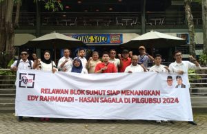 Tolak Politik Dinasti, Relawan Blok Sumut Siap Menangkan Edy – Hasan di Pilgubsu 2024