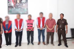 Diduga Korupsi Rp7,1 Miliar Proyek Troli Bandara Kualanamu, 5 Tersangka Ditahan