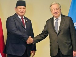 Prabowo Bertemu Sekjen PBB Antonio Guterres, Sampaikan Sikap soal Palestina