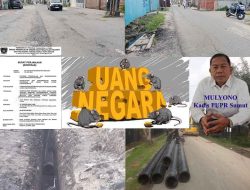 Proyek SPAM Mebidang Senilai Rp56 Miliar Milik PUPR Sumut Amburadul, Kantraktor Cuek