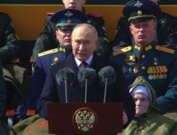 Putin Setujui Anggaran Militer Rusia Tembus Rekor Tertinggi