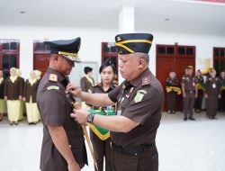 Pimpin Pelantikan dan Serah Terima Pejabat Utama, Ini Pesan Kajati Sumut, Harli Siregar