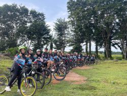 Kejari Asahan Laksanakan Gowes Jelajah Adhyaksa
