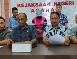 Kejari Asahan Tahan Eks Mantri Bank Terkait Kasus Korupsi Pinjaman Fiktif Rp2,4 Miliar