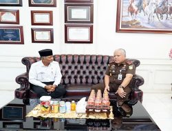 Harli Siregar Sampaikan Dukungan Pemulihan dan Rehabilitasi Sumut Pasca Bencana di Kunjungan Meteri PU RI di Kejati Sumut