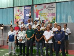 Kadispora dan Ketua KONI Medan Tutup Turnamen Badminton PB Mitra Sporty Medan, Tengku Chairuniza: Dukung Olahraga Guna Cegah Narkoba dan Judi Online