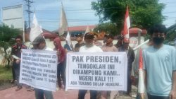 Bara Api Geruduk Kantor Kejari dan Pengadilan Negeri Asahan, Ketua PN Kisaran Takut Kena Panas Saat Terima Demonstran