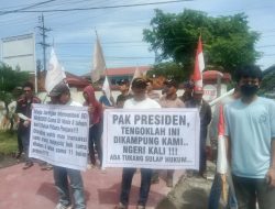 Bara Api Geruduk Kantor Kejari dan Pengadilan Negeri Asahan, Ketua PN Kisaran Takut Kena Panas Saat Terima Demonstran