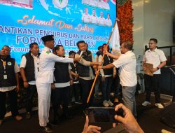 Budi Yanto SH Dilantik Jadi Ketua Forum Wartawan Kejaksaan Belawan, Forwaka Sumut : Tingkatkan Profesionalisme, Pendampingan Hukum dan Ekomoni Semua Anggota